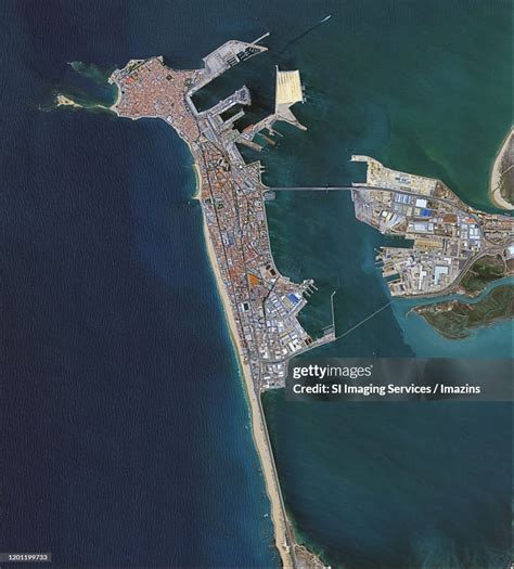 Detailed Satellite Map of Cadiz City .